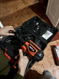 Ударний гайкокрут Yato YT-82021 у кейсі з 4 головками та перехідником 1/2х1/4” HEX (YT-82021) фото від покупців 1