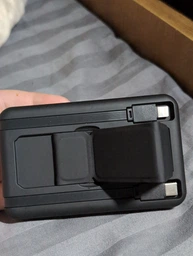 УМБ Павербанк 10000 mAh PD 22.5W Міні, Villini бездротова магнітна зарядка 15W Magsafe, швидка зарядка 3.0 PD, для айфона, телефона, роутера, вбудовані кабелі Lightning, Type-C , V-0017 фото від покупців 14