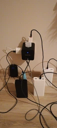 Сетевое зарядное устройство RZTK Power Cube 4 + 2 USB-A + USB-С (PD20W) Black