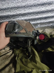 Тактичний ліхтарик на зброю з кріпленням пікатіні з кольоровими фільтрами фото від покупців 1