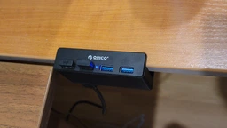 USB-хаб Orico MH4PU-P USB 3.0 4 порти концентратор USB hub розгалужувач сріблястий фото від покупців 1