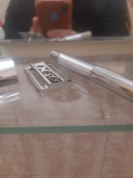 Станок для бритья мужской (Безопасная бритва) Gillette King C. с 5 сменными лезвиями (7702018590148)