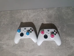 Силиконовые антискользящие накладки на стики Honson (Black/Green) для геймпадов Sony DualShock PS4 / DualSense PS5 / Xbox Series / Xbox One / Pro Controller Nintendo (2шт.) [432992807] фото от покупателей 9