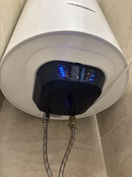 Водонагреватель Ariston круглый BLU1 ECO PL DRY, 80л, 1,8кВт фото от покупателей 8