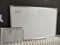 Доска магнитно-маркерная Buromax 60x90 см матовая в алюминиевой рамке (BM.0002) фото от покупателей 7