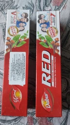 Упаковка зубной пасты Dabur Red 100 г х 2 шт (8901207099106)