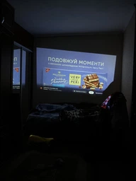 Проектор портативный для фильмов дома LED-проектор для домашний кинотеатр видео масштабирование HY300 Белый фото от покупателей 3