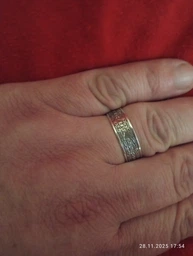 Серебряное кольцо Защити и Сохрани 22 фото от покупателей 2