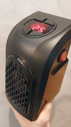 Обогреватель 400 Вт Rovus Handy Heater пульт ДУ Черный (ICL44) фото от покупателей 3