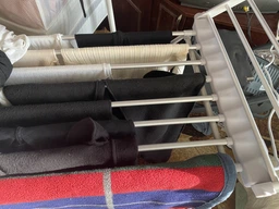 Электрическая сушилка для белья напольная Clothes Dry 230W с обогревом боковых крыльев Rainberg PRO 148х54х73 (RA-0149) фото от покупателей 1