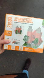 Будівельний набір для творчості з міні-цеглинок BLOCKY Затишна Святиня Stra 31010