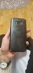 Чохол Iron Ring для Samsung Galaxy S8 броньований бампер Броня Dark-Blue