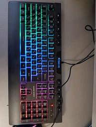 Клавиатура игровая XTRIKE GAME KEYBOARD, Проводная геймерская клавиатура, мембранна клавиатура, клавиатура с подсветкой RGB + мышка игровая в подарок фото от покупателей 5
