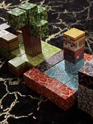 Магнитный конструктор Minecraft 100 шт по игре Майнкрафт Поиск сокровищ Mk001028 фото от покупателей 6