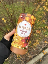 Чай черный Lovare Winter Tea с фруктами, лепестками цветов, ароматом питахайи и манго 80 г (4823115406088) фото от покупателей 2