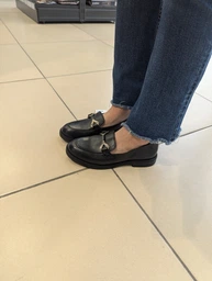 Женские лоферы кожаные Lasocki WI16-POLO-02 5905588722779 39 25.6 см Черные (5905588722786)