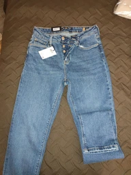 Джинсы Slim Fit женские Colin's 703 Carla CL1060817DN41631 27-30 Синие (8683197364302)
