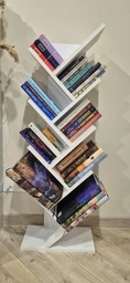 Книжкова підлогова полиця ЛДСП 40х110х21.6 см Сонома фото від покупців 7