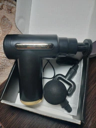 Масажер Fascial Gun SY-720 з акумулятором для тіла фото від покупців 1