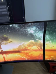 Монитор 49" Samsung Odyssey OLED G9 G910 (LS49DG910SIXUA) QD-OLED Super UltraWide / 144Hz / 0.3 ms / Quantum Dot Color / 10-Bit / 99.5% PCI-P3 / DisplayHDR True Black 400 / FreeSync Premium Pro / G-Sync Compatible / HAS / Speakers 5W фото от покупателей 6
