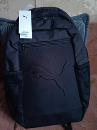 Рюкзак спортивный тканевый 28 л вмещает формат А4 Puma Buzz Backpack 09115303 Navy (4067984165664)
