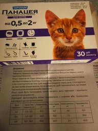 Від бліх та кліщів SUPERIUM Панацея - протипаразитарні краплі для котів 0,5-4 кг (9134) фото від покупців 5