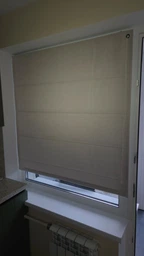 Римська система Light I&H Рогожка Дімаут бежева 80*170 см фото від покупців 5