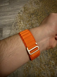 Нейлоновий ремінець Fruct Alpine Loop for Apple Watch 42/44/45/46/49 mm Grey фото від покупців 2