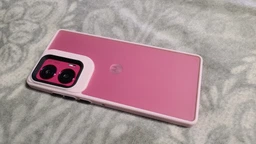 Чехол TPU+PC Lyon Frosted для Motorola Edge 50 Fusion / G85 Pink
