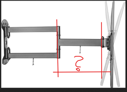 Настенное крепление для телевизора Brateck LPA52-443WL 32" - 55" фото от покупателей 4