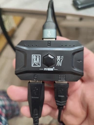 Геймерский набор игровой 5 в 1 для игр на телефоне комплект T-WOLF TF950 игровая одноручная клавиатура мышь беспроводная Bluetooth хаб подставка коврик для Android смартфона планшета для мобильного геймера Mobile Gaming Comboo