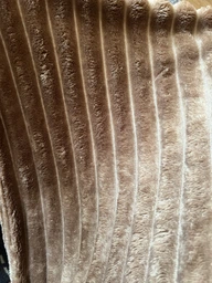 Плед шарпей королевский Home Textiles Brown 200*230 см покрывало на кровать диван коричневое фото от покупателей 1