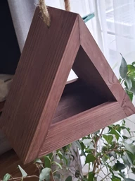 Подвесная садовая кормушка для птиц House_for_birds "Вигвам" фото от покупателей 4