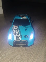 Машинка для дрифта на радиоуправлении Rally Series Nissan GT-R 4WD - Синяя фото от покупателей 1
