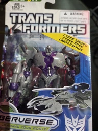 Трансформер HASBRO Мегатрон командующий Киберсвит Transformers Prime Cyberverse Megatron Commander Class 10 см фото от покупателей 1