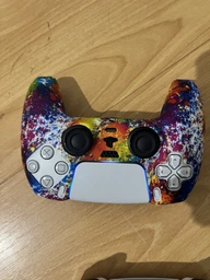 Чехол силиконовый для геймпада PS5 DualSense Art Splash фото от покупателей 2