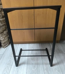 Столик приставной Терри Ferrum-decor 650x440x330 Черный металл ДСП Дуб Сонома 16 мм (TERR004) фото от покупателей 1