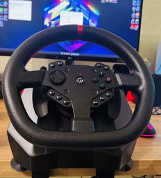 Ігрове кермо з автоматичним поверненням GamePro RW575PM з педалями та коробкою передач XBOXONE/PS4/PS3/PC/SWITCH фото від покупців 7