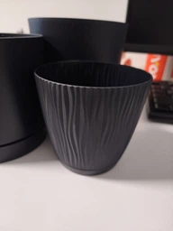 Горщик для квітів Prosperplast Tubo P 11 см. Антрацит (DPOP110-S433)