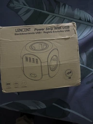 Мережевий фільтр трійник LENCENT SL-805E 3m 2500W 10A 8 в 1 3 USB + TYPE-C подовжувач розгалужувач з вимикачем фото від покупців 1
