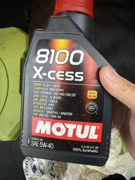 Моторное масло Motul 8100 X-clean 5W-40 1 л (102786) фото от покупателей 1