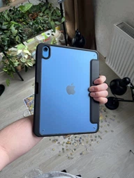 Чохол iPad 10/11 A16 2024-2025 Acrylic Color Frame Transformer Pen Slot black фото від покупців 1
