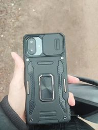Чехол противоударный Epik Defender Cam Ring Case для Samsung Galaxy A07 Черный / Black