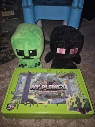 Магнитный конструктор Майнкрафт (Minecraft) Водопад 128 деталей фото от покупателей 1