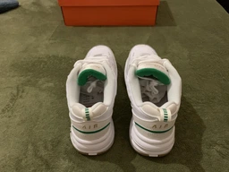 Мужские кроссовки кожаные Nike Air Monarch IV 415445-102 45.5 (11.5US) 29.5 см Белые (885259556795)