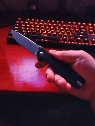 Складной нож Ganzo G6805-GB сине-зеленый фото от покупателей 10