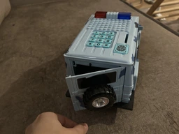 Машина сейф-копилка CASH TRUCK с кодовым замком и отпечатком пальца фото от покупателей 4