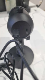 Микрофон студийный игровой с LED подсветкой конденсаторный для записи звука стримов общения онлайн игр ноутбука ПК блогов TikTok YouTube OnePro MU1000 черный 73764 фото от покупателей 8