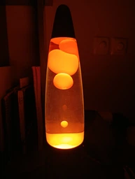 Настольная Лава лампа с воском LAVA LAMP 41см Оранжевая фото от покупателей 1