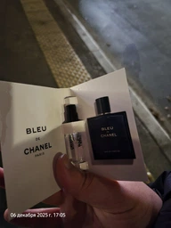 Пробник Парфюмированная вода для мужчин Chanel Bleu De Chanel 1.5 мл (2000098325359/3145890373593/2000220001700/2000220002950)